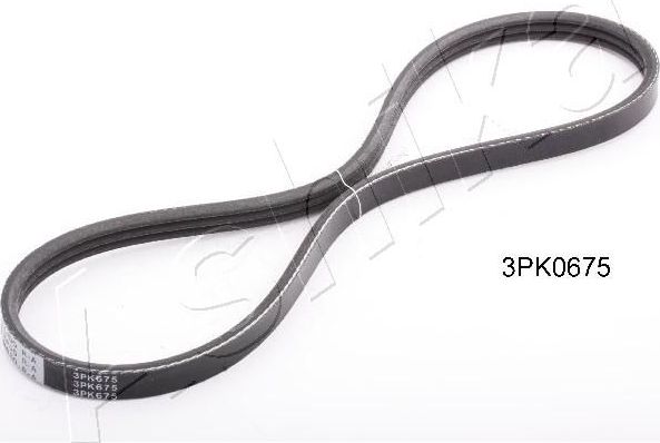 Приводной ремень поликлиновой ASHIKA. Артикул 112-3PK675