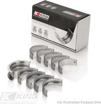 Вкладыши коренные King. Артикул MB5008SI0.75
