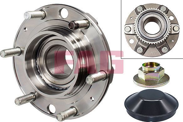 Ступичный подшипник (комплект) Fag передний для Hyundai H-1 II 2008-2026. Артикул 713 6267 90