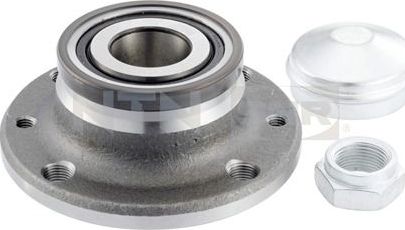 Ступичный подшипник (комплект) NTN / SNR задний для Fiat Stilo 2003-2008. Артикул R158.56