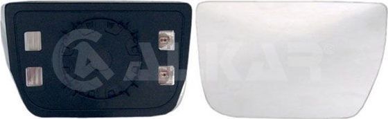 Зеркальное стекло бокового зеркала Alkar правое для IVECO Daily IV 2006-2011. Артикул 6442249