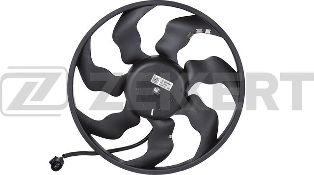 Вентилятор радиатора двигателя Zekkert для Kia Ceed I 2006-2012. Артикул MK-7093
