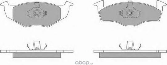 Колодки тормозные дисковые (Simer) Simer. Артикул 6562