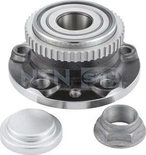 Ступичный подшипник (комплект) NTN / SNR задний для Peugeot 806 I 1994-2002. Артикул R159.32