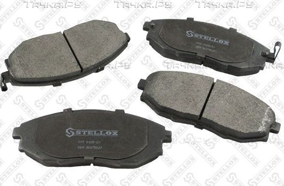 Тормозные колодки Stellox. Артикул 000 042B-SX