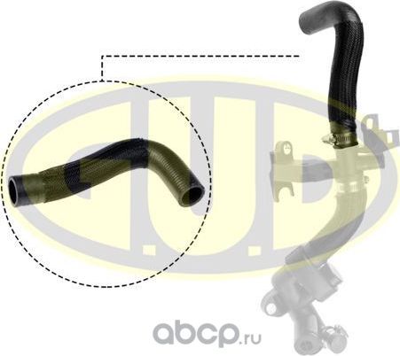 ПАТРУБОК РАДИАТОРА (G.u.d). Артикул GSH515537