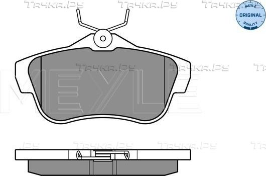Тормозные колодки Meyle Original. Артикул 025 245 7816