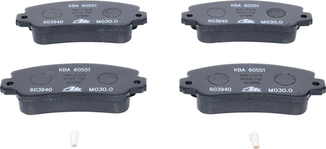 Тормозные колодки ATE. Артикул 13.0460-3940.2