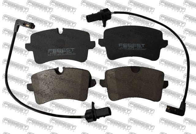 Тормозные колодки Febest. Артикул 1701-C7R