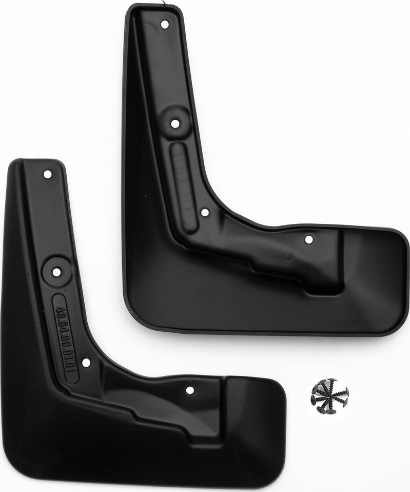 Брызговики Autofamily передняя пара для Toyota Corolla E180/E170 седан 2013-2016. Артикул NLFD.48.64.F10