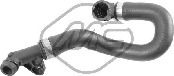 Патрубок радиатора (системы охлаждения) Metalcaucho. Артикул 99252