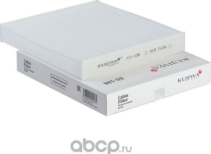Фильтр салона KU108 KUJIWA 8713930040 TOYOTA Kujiwa. Артикул KU108