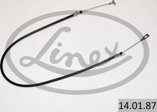 Трос ручника (тросик ручного тормоза) Linex. Артикул 14.01.87