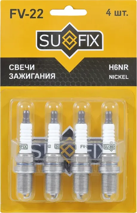 Свеча зажигания (Sufix). Артикул FV-22