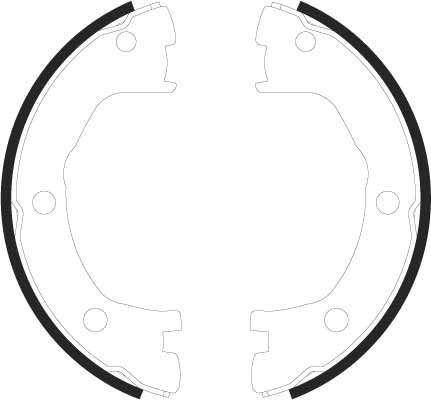 Тормозные колодки (стояночная тормозная система) TRW. Артикул GS8440