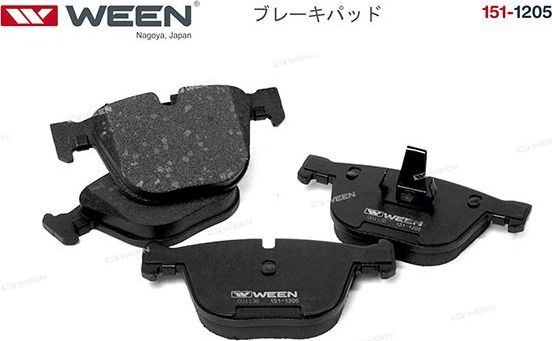Тормозные колодки WEEN. Артикул 151-1205