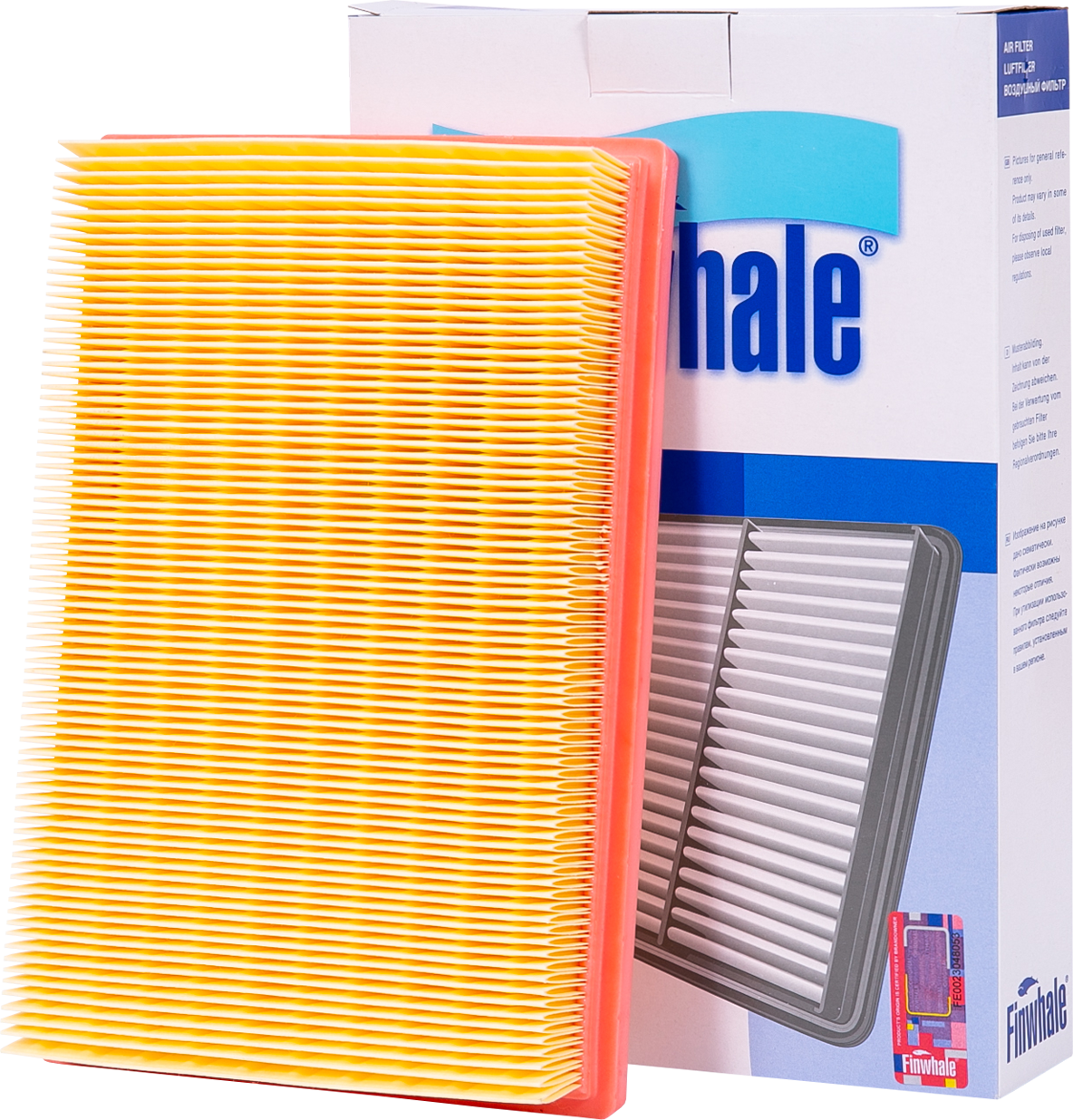 Воздушный фильтр Finwhale. Артикул AF556