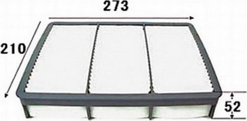 Воздушный фильтр JS Asakashi. Артикул A180J