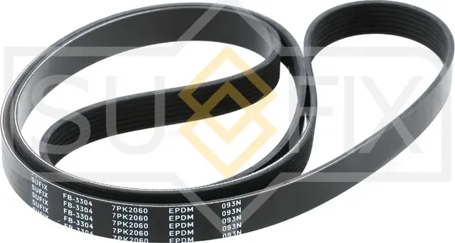 Ремень поликлиновый 7PK2060 (Sufix). Артикул FB-3304