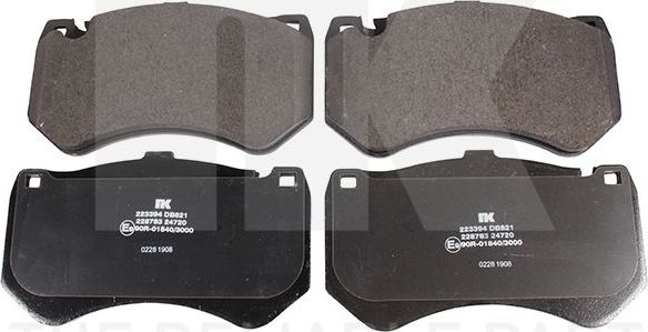 Тормозные колодки NK. Артикул 223394