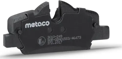 Колодки тормозные задние дисковые к-кт (Metaco). Артикул 3010249