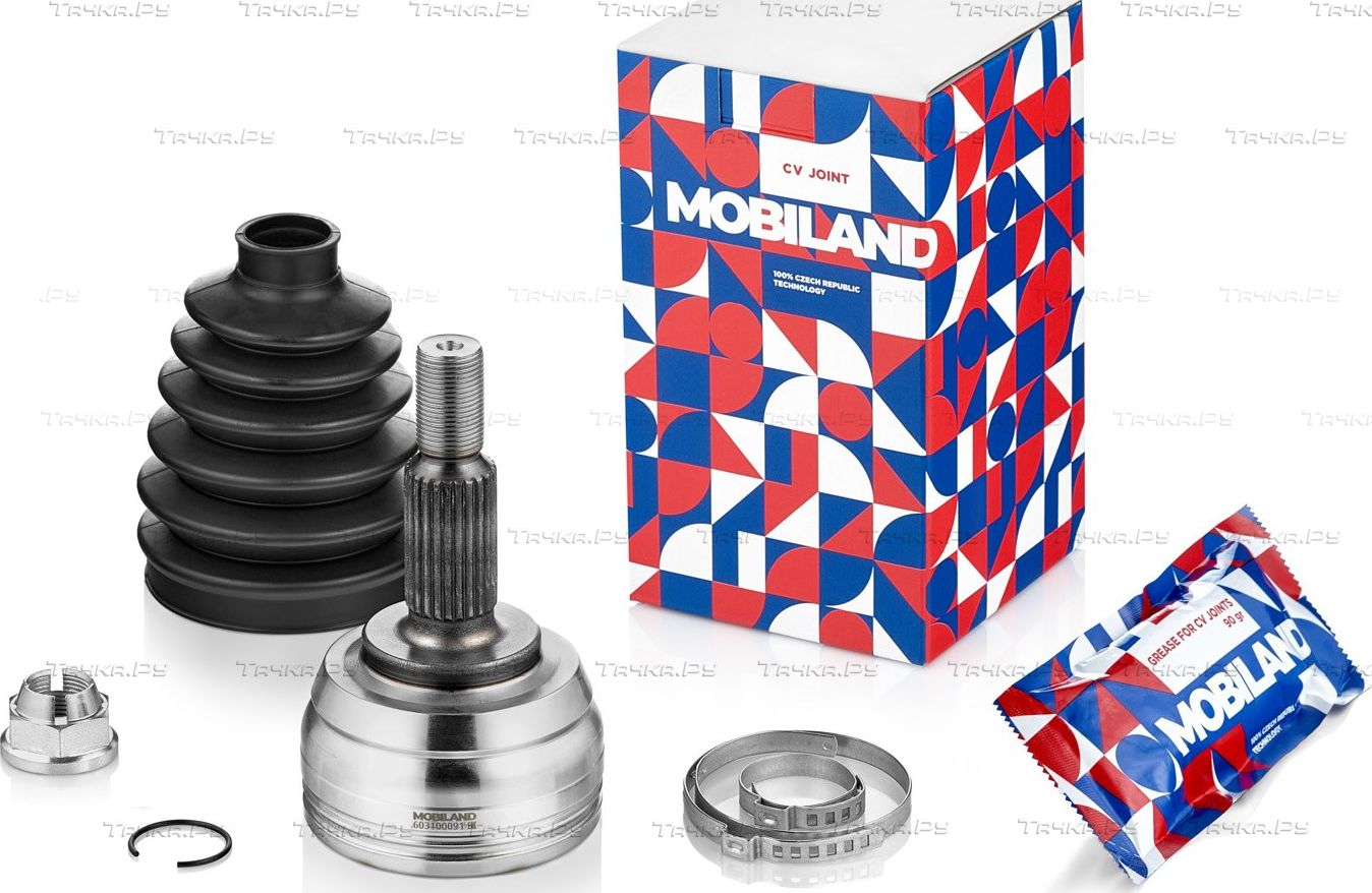 Шрус наружный (граната) Mobiland передний для Renault Fluence I 2010-2017. Артикул 603100091