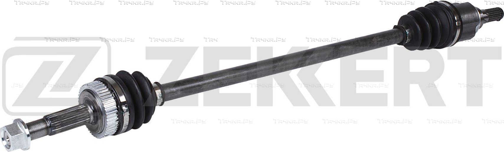 Полуось (привод в сборе, приводной вал) Zekkert задняя для Nissan X-Trail T32 2013-2026. Артикул AW-5726