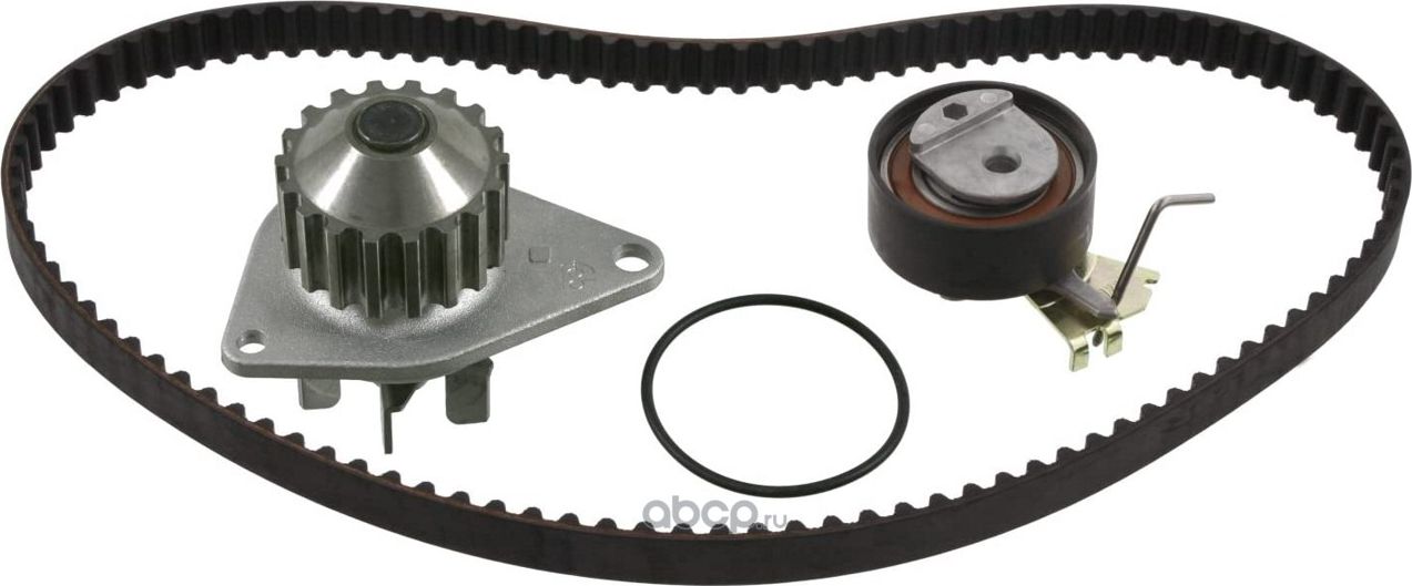 Помпа (водяной насос) с комплектом ремня ГРМ PSA. Артикул 1609525180