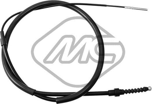 Трос ручника (тросик ручного тормоза) Metalcaucho правый для Volkswagen Vento 1991-1998. Артикул 80271