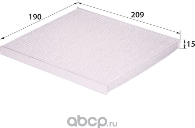 AC-0655E 97133-4L000 (фильтр салонный) (RB-Exide). Артикул AC0655E