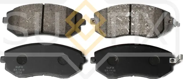 Колодки тормозные передние (Sufix). Артикул SX1418