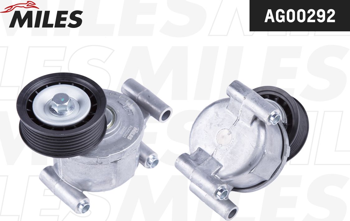 Натяжной ролик (натяжитель) приводного ремня Miles. Артикул AG00292