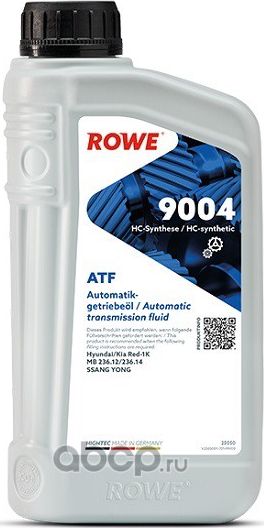 Жидкость АТФ ROWE HIGHTEC ATF 9004 1л. Артикул 25050001099