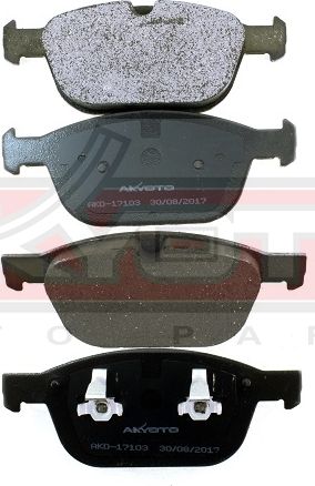 Тормозные колодки Akyoto Packing AKYOTO. Артикул AKD-17103