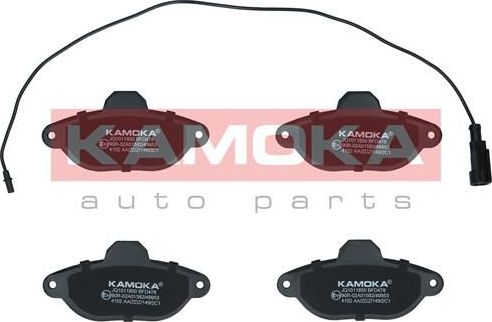 Тормозные колодки Kamoka передние для Fiat 131 1976-1984. Артикул JQ1011850