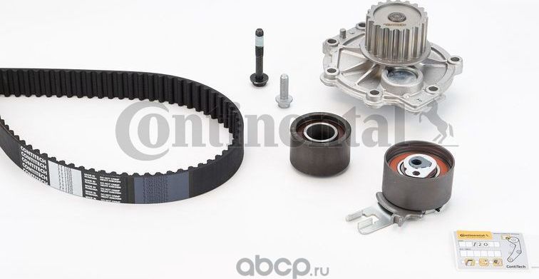 Водяной насос + комплект зубчатого ремня (VDO). Артикул CT1010WP1