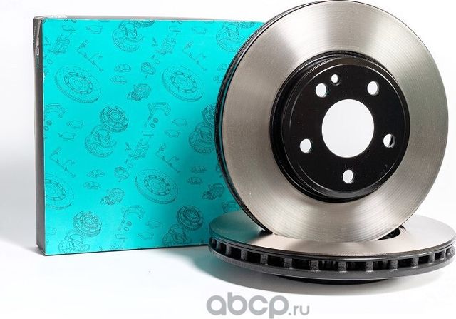 Диск тормозной передний (окрашенный) (Absel). Артикул NS422014