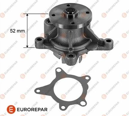 Помпа (водяной насос) Eurorepar (алюминий). Артикул 1623118080