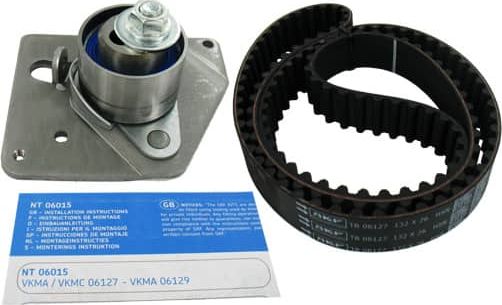 Ремень ГРМ с роликами (комплект) SKF. Артикул VKMA 06127