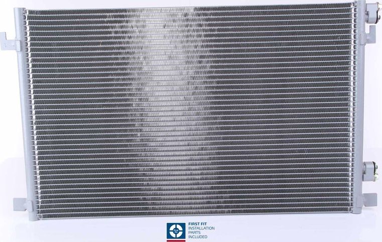 Радиатор кондиционера (конденсатор) Nissens (алюминий). Артикул 94852