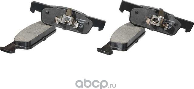 КОЛОДКИ ПЕРЕДНИЕ ДЛЯ А/М RENAULT LOGAN II (13-), SANDERO II (12-) ДИСКОВЫЙ ТОРМ (Volram). Артикул VR26142