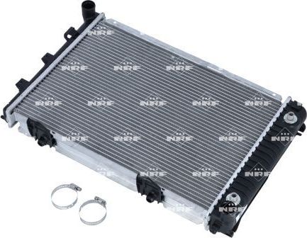 Радиатор охлаждения двигателя NRF (алюминий). Артикул 516574