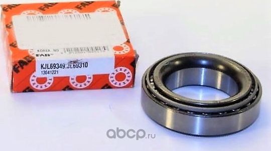 ПОДШИПНИК СТУПИЦЫ ПЕРЕДНЕЙ KK15033047 (FAG). Артикул KJL69349JL69310