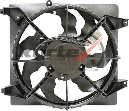 Вентилятор HYUNDAI Santa Fe (06-) охлаждения радиатора KORTEX. Артикул KFD046