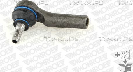Наконечник рулевой тяги Monroe правый внешний для Volkswagen Polo V 2009-2026. Артикул L29129