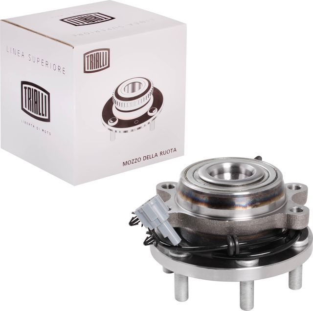 Ступица колеса с интегрированным подшипником Trialli передняя для Nissan Pathfinder III 2005-2014. Артикул MR 1432