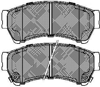 Тормозные колодки FIT. Артикул FP1164