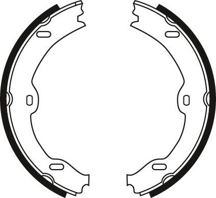Тормозные колодки (стояночная тормозная система) TRW. Артикул GS8721