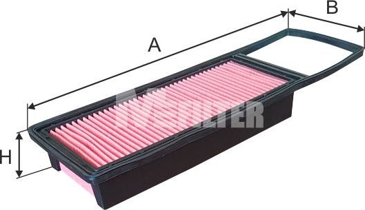Воздушный фильтр MFilter. Артикул K 7111