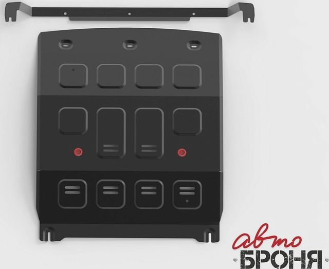 Защита АвтоБРОНЯ для картера Exeed VX РКПП 4WD 2020-2024. Артикул 111.00942.1